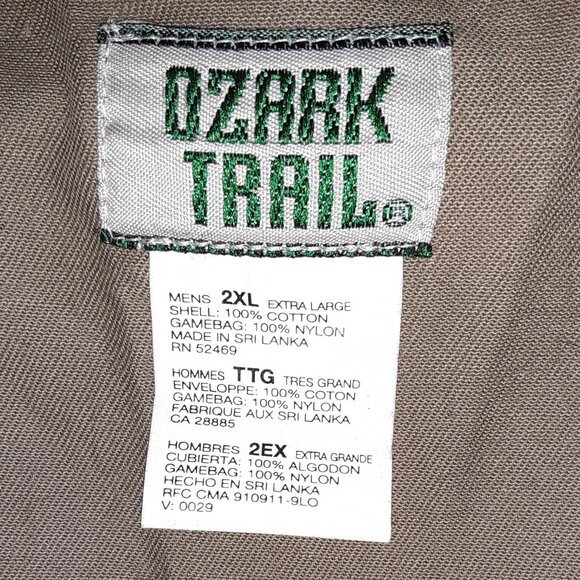 Sporting Vest * Fishing, Hunting, Target Shooting Outdoors * Ozark Trail 2XL - Picture 2 of 7